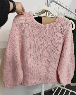 Sweter AlpaCloud - jasny róż